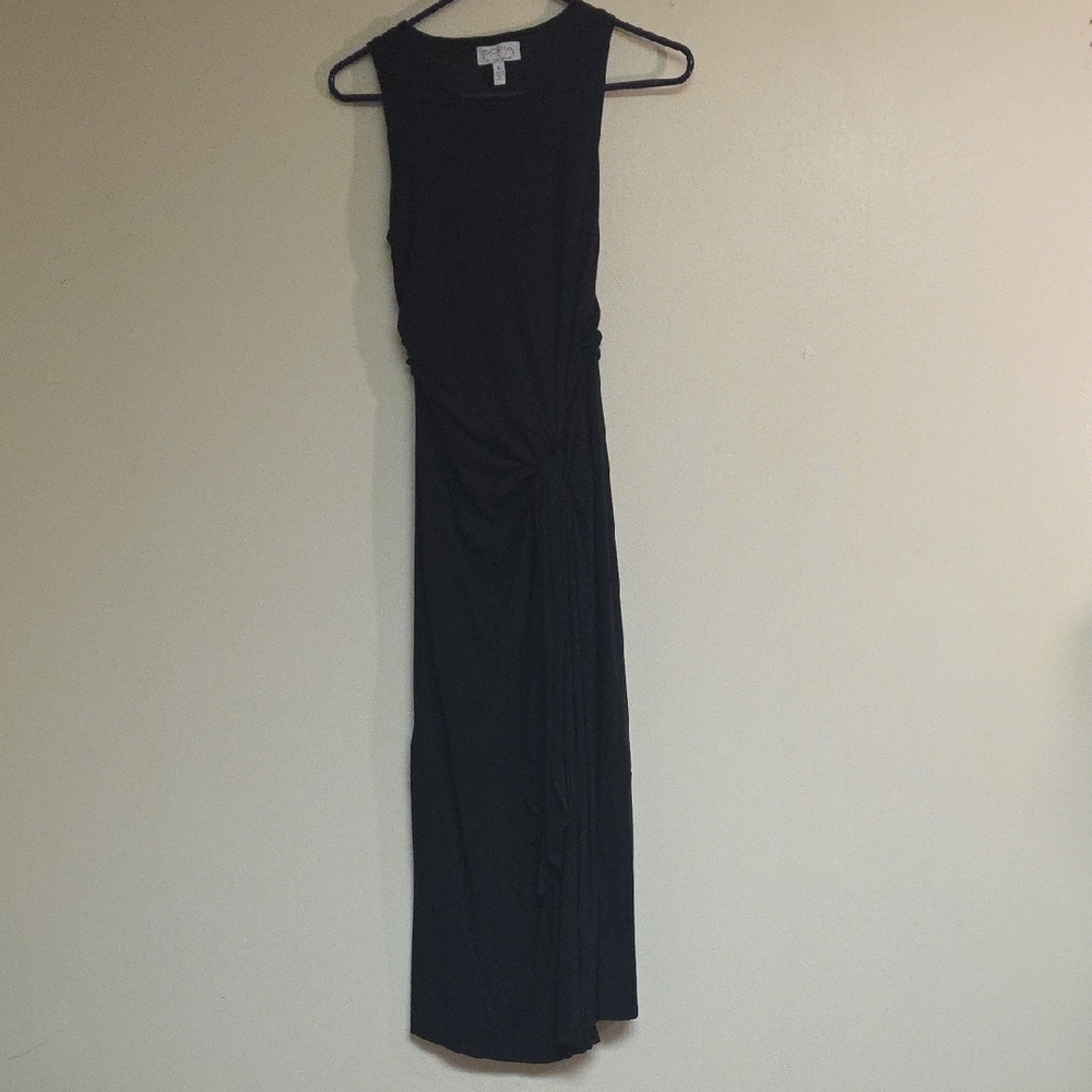 Sofia By Sofia Vergara Black Maxi Dress #132